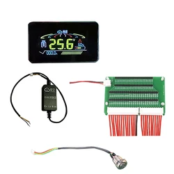 Jikong-convertidor RS485 con pantalla LCD, placa de transferencia de interruptor de alimentación BMS, módulo adaptador RS485 para equilibrador Jikong BMS