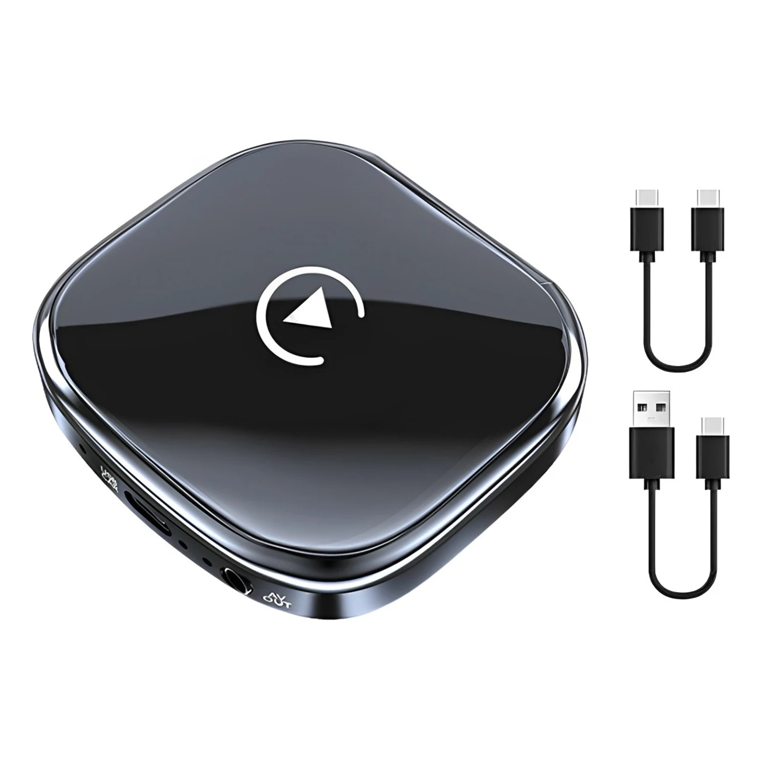 

Wireless Car-Play Android Auto Adapter Box Built-in GP-S Adapter Wired To Wireless Convenient