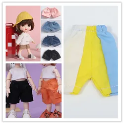 Ob11 Doll Clothes Overalls Casual Fashion Trousers With Pocket Doll Accessories For Molly, Gsc, Pd9, Ymy, Obitsu11, 1/12bjd Doll
