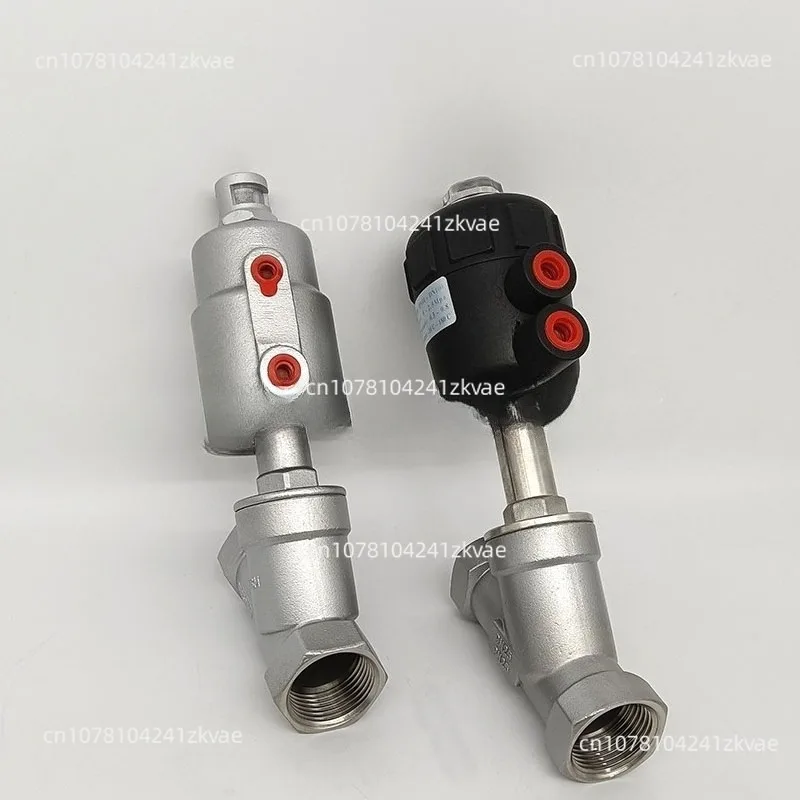 304 Stainless Steel Wire Buckle Angle Seat Valve Y Type Internal Thread Normally Closed Angle Seat Valve