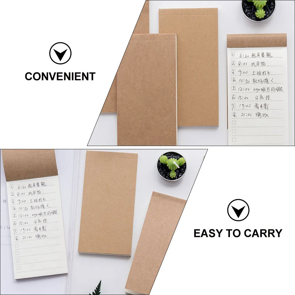 12Pcs Portable Mini Notepad Set for Time Management Students Planning Scheduling Agenda Pocket Note Pad Creative Simple
