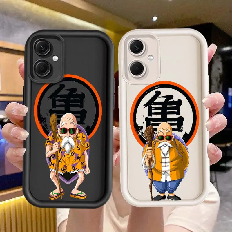

D-Dragon Ball Anime Master Roshi Cover For Redmi Note 14 13 12 11 13R 12R 12T 11T Pro Plus Eye Ladder Phone Case