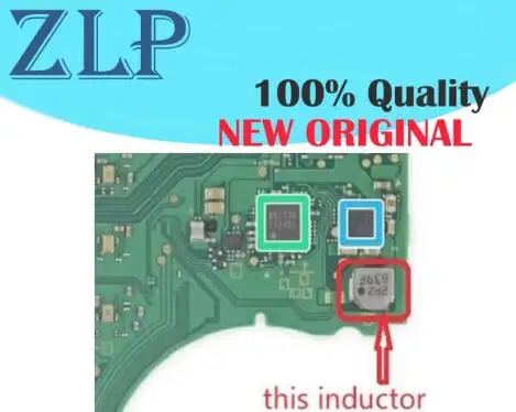 Pour n-intendo Switch lite carte mère chargeur d'alimentation bobine de charge inducteur 2R2