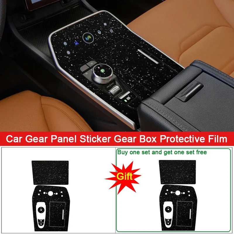 

Car Interior Sticker Fit For Weltmeister EX5 W6 EX5-Z 2020-2023 Car Gear Panel Sticker Gear Box Protective Film Auto Accessories