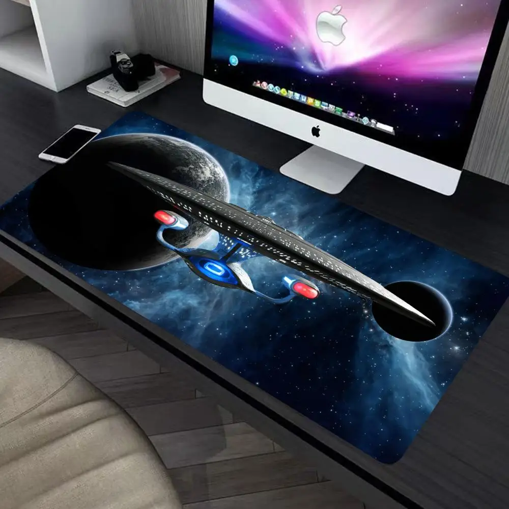 

Spaceship Mouse Pad large keyboard mouse desk pad non-slip rubber gaming mouse pad laptop mouse carpet
