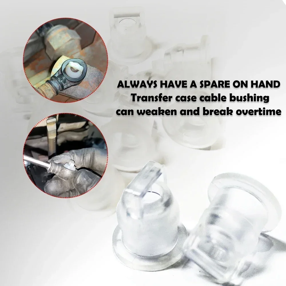 10X オパールアンタラ 2006- シボレーエピカ 2006-2011 キャプティバ 2006-2018 ギアシフトケーブルブッシュオートギアボックスラインラバースリーブ用