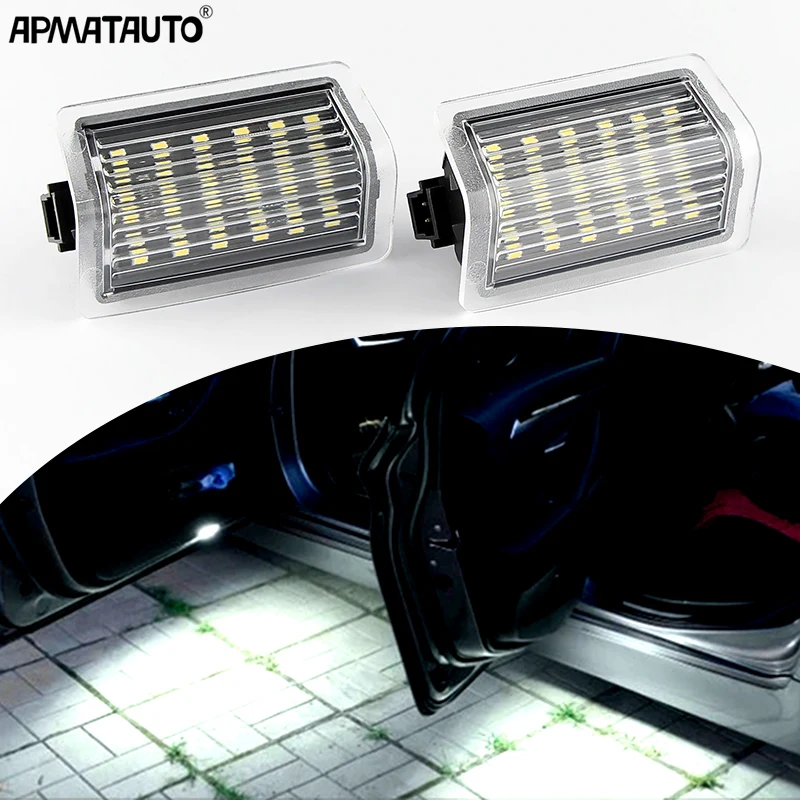 LED Courtesy ​Footwell Door Luggage Trunk Light for Mercedes Benz A C E B Class W176 W204 W205 W212 S212 W246 Car Accessories