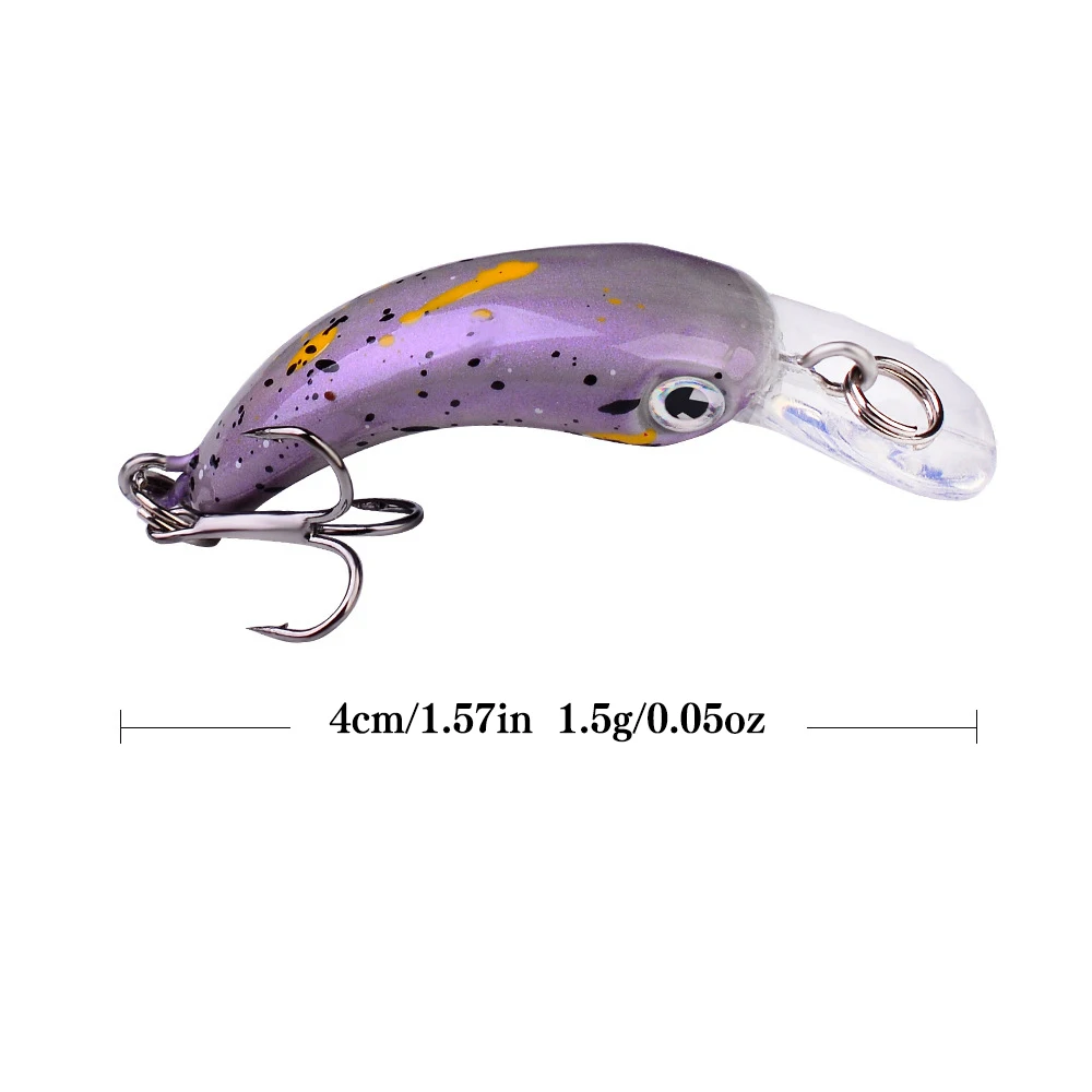 Mini Crankbait Wobbler – Señuelo duro para lubina y carpa - imagen 4