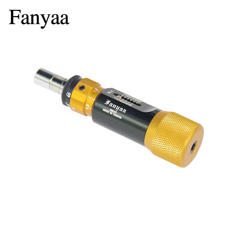 Mini Adjustable Torque Screwdriver Scale Measuring 5-60cN.m 1/4