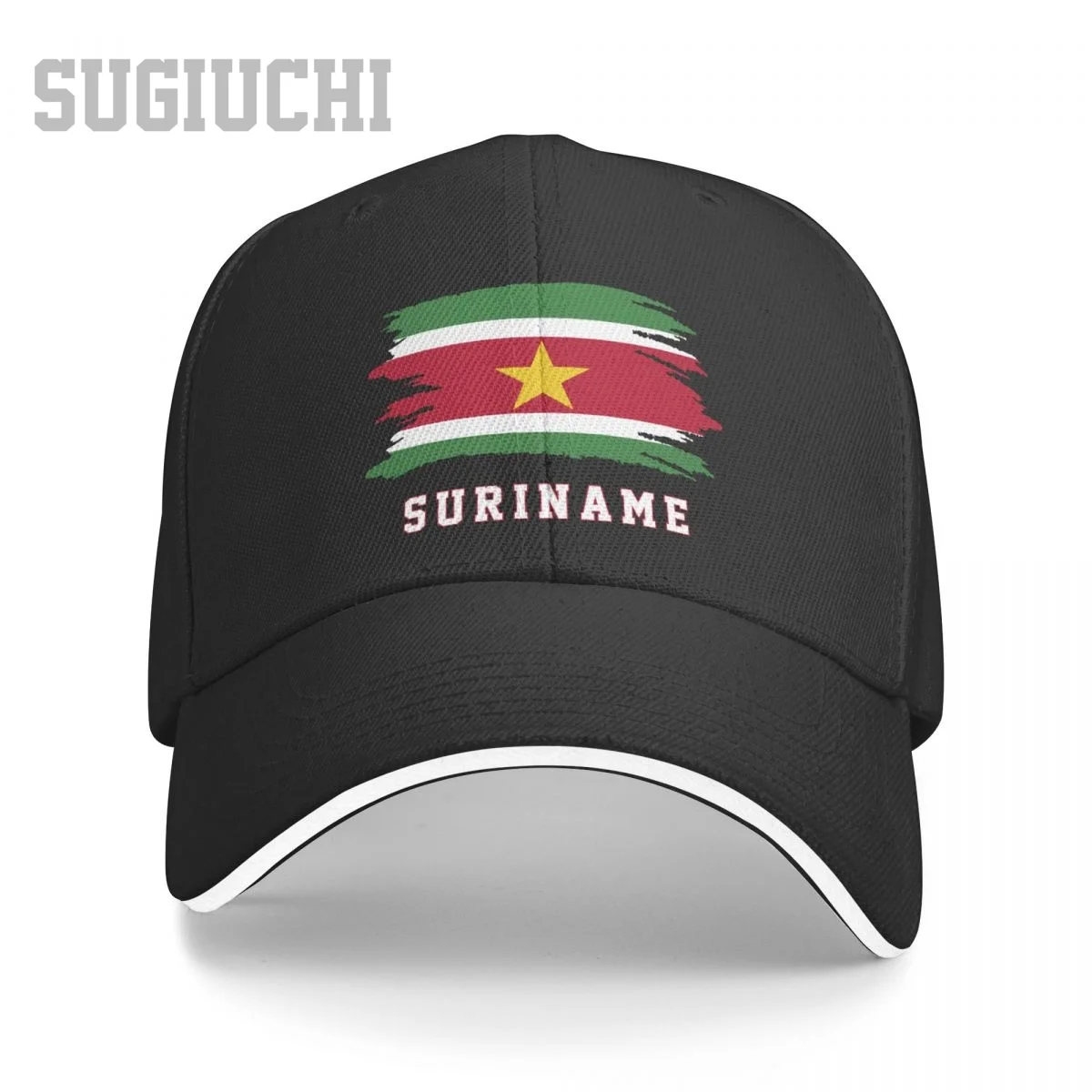 Unisex Sandwich Suriname Flag Surinames Baseball Cap Men Women Hip Hop Caps Snapback Golf Hat Fishing