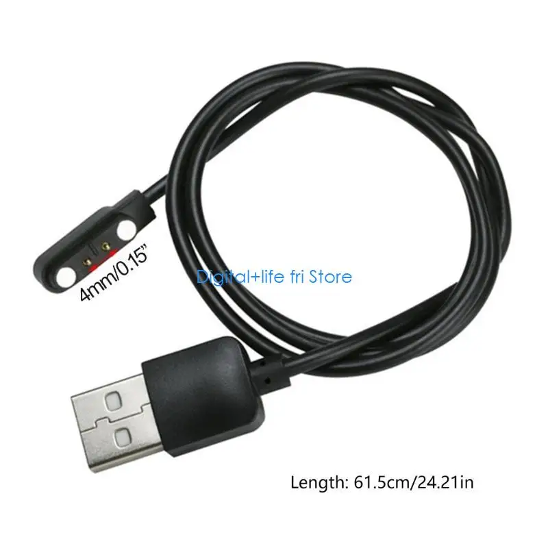 E06D Cable Suitable for Childrens for Smart Watch Q12 S12 Q15 Wireless USB Charging Cord Power Adapter Do view 6