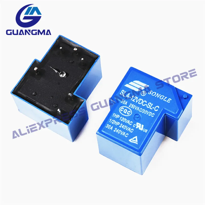 Imagem -04 - Normalmente Aberto Relés Sla-24vdc-sl-c Sla-12vdc-sl-cz 50 Pcs Sla05vdc-sl-a Sla12vdc-sl-a Sla24vdc-sl-a 30a 250vac 6pin T90