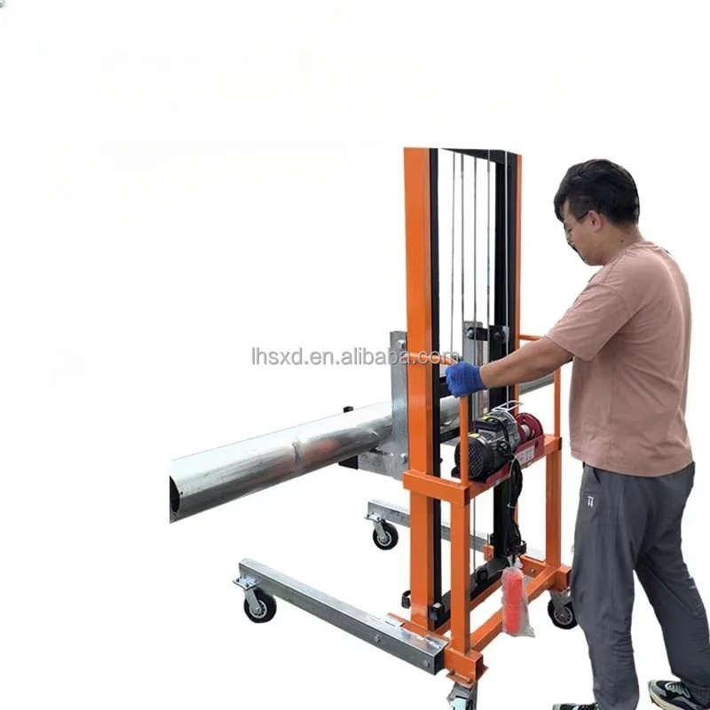 Multi Functional Pipeline Air Duct Electric Lifting Platform Truck for Fire Protection Systems for Pipeline Installation