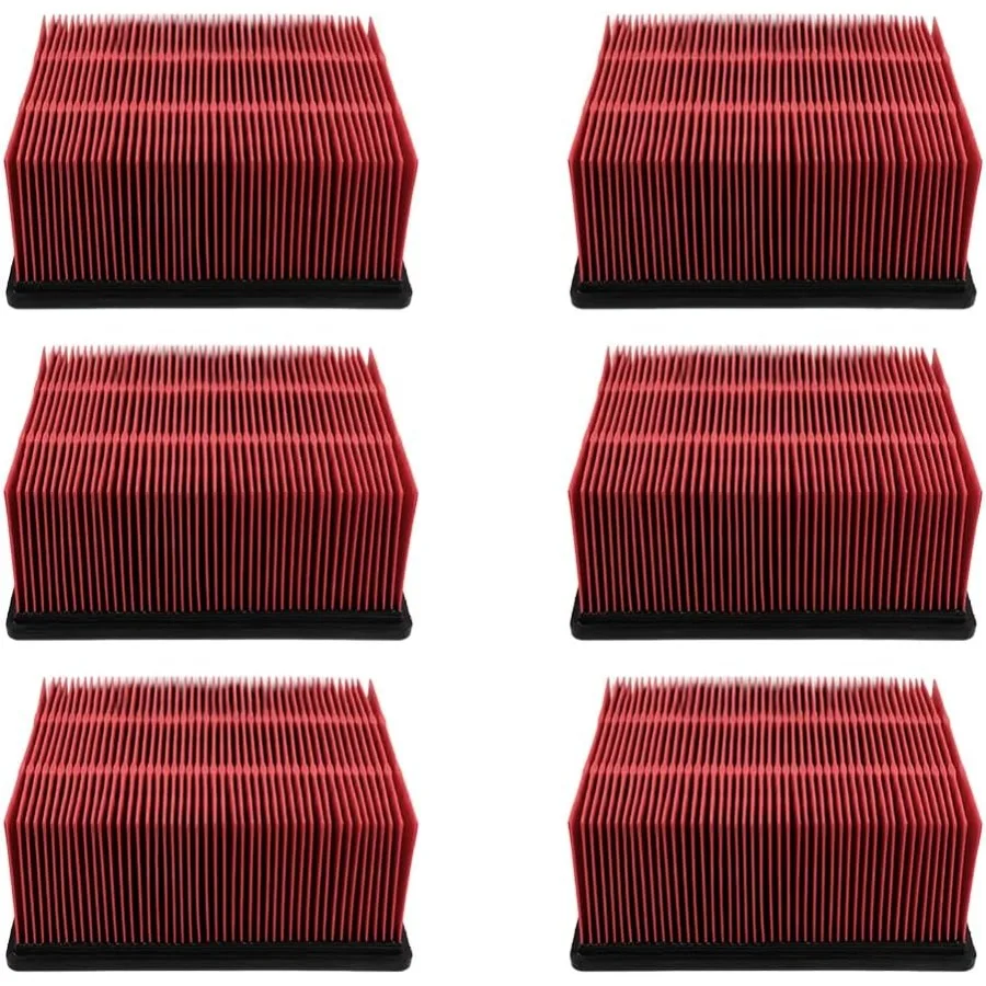 

Предварительно намасленный сменный высокопроизводительный воздушный фильтр двигателя MaxFlow, 6 упаковок, идеально подходит для тяжелых грузовиков и внедорожников.