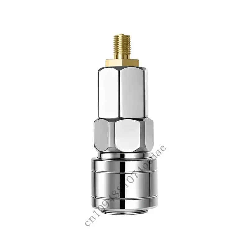 Tire Inflator C Coupler Adapter with Metal Air Chuck 8v1 for Garage Use