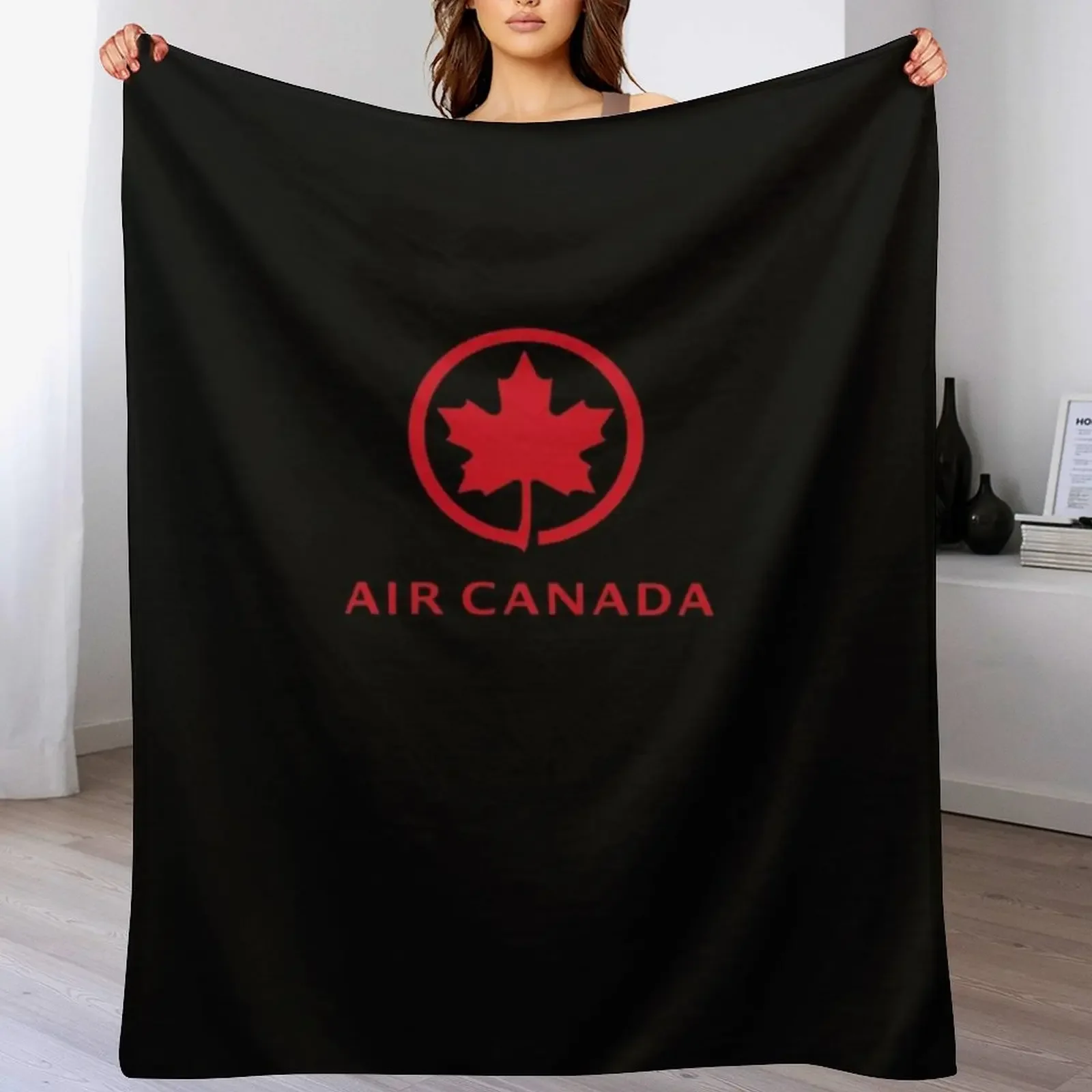 BEST SELLER - Air Canada Merchandise Essential T-Shirt Throw Blanket Quilt Heavy Decorative Throw Blankets