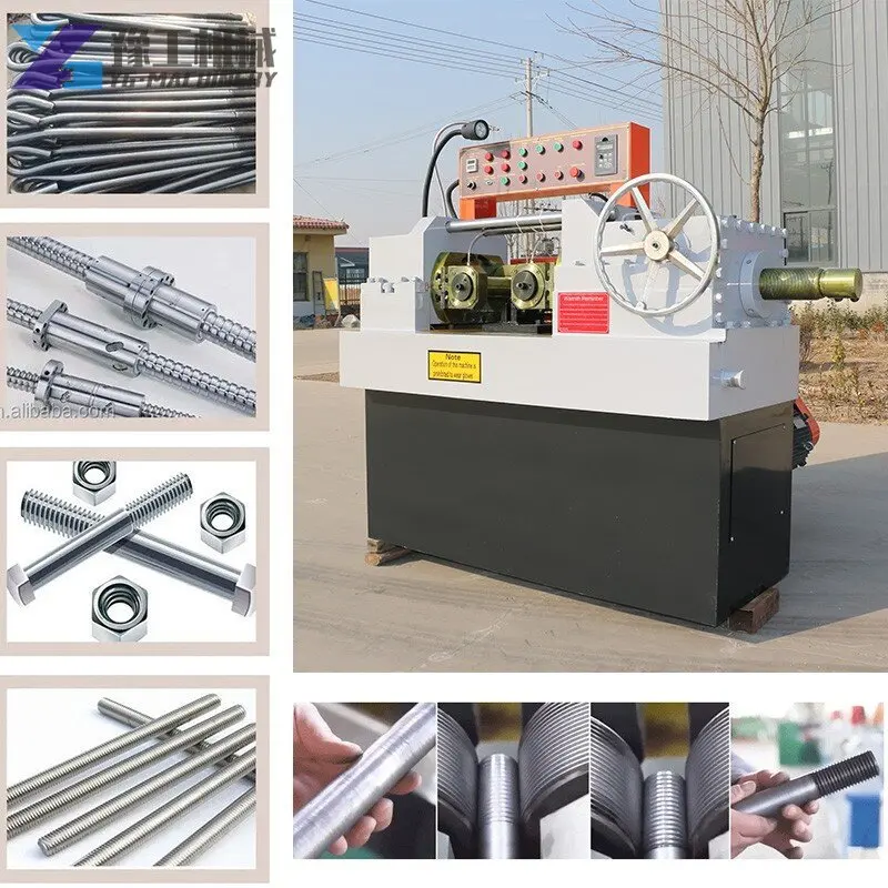 YG 10-80mm Automatic Hydraulic Screw Making Machine High Quality Thread Rolling Machine