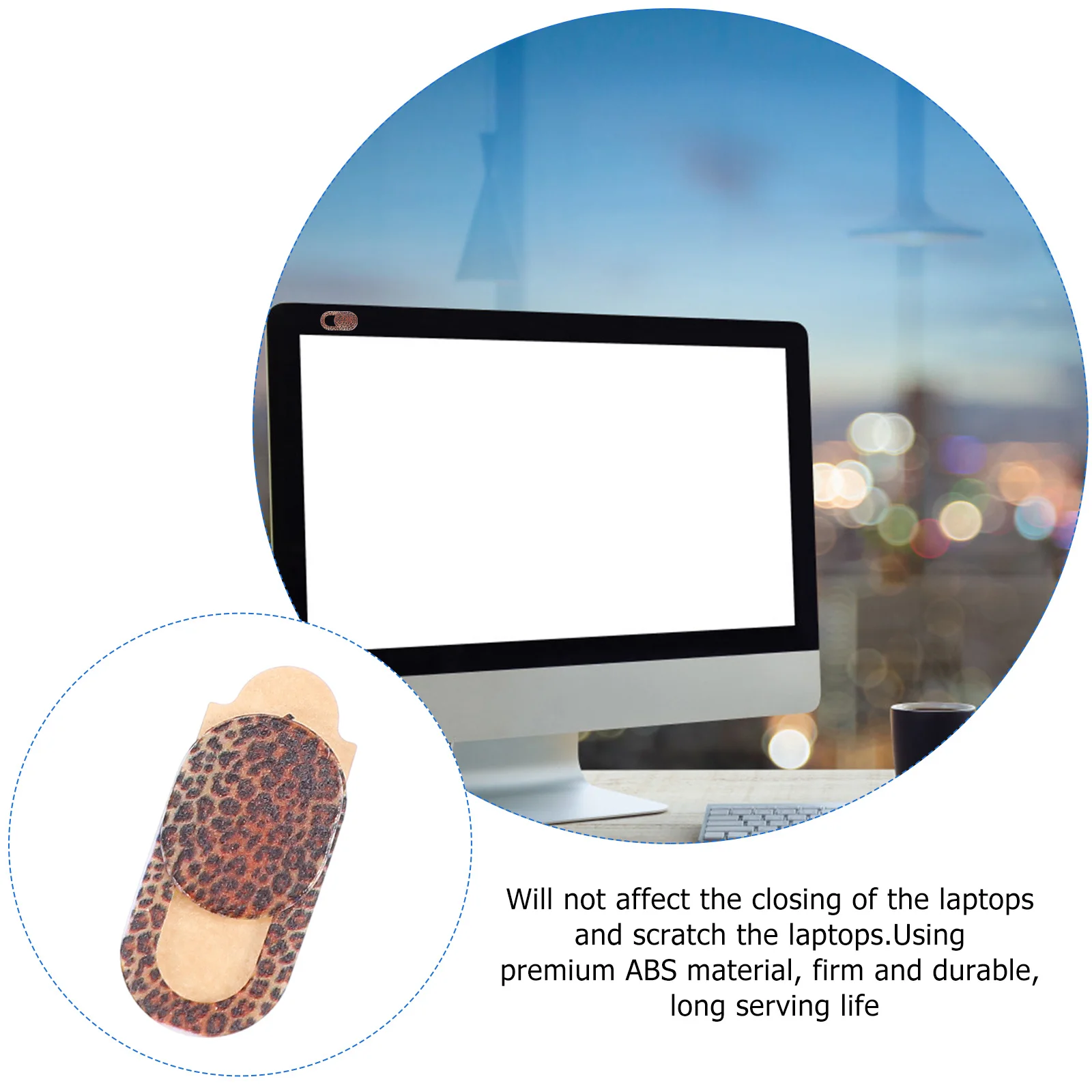 

6Pcs Webcam Protection Covers Anti-Peeping Laptop Camera Privacy Film Cover Tablet Security Durable Adhesive