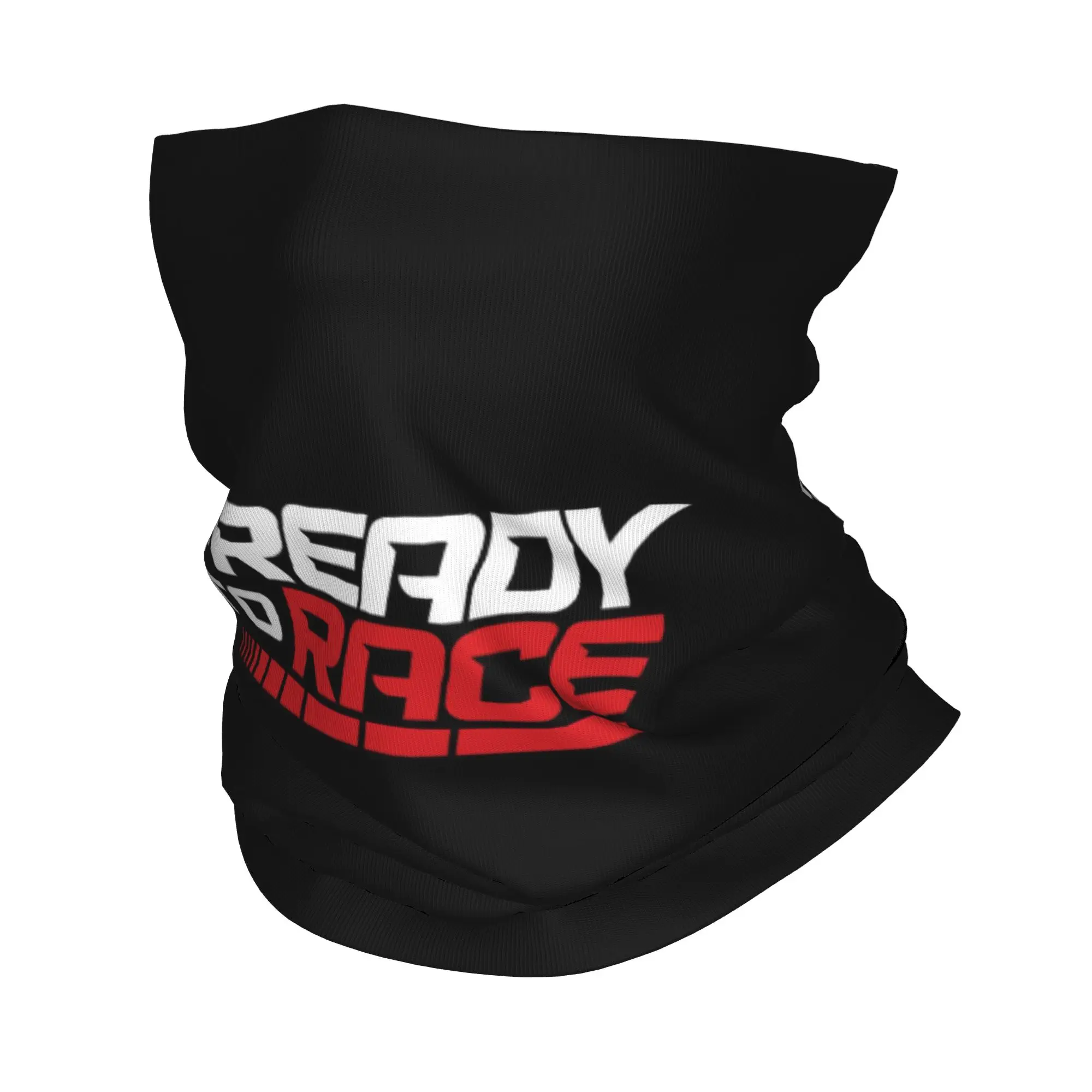 Custom Ready To Race Bandana Winter Neck Warmer Women Windproof Wrap Face Scarf for Hiking Motocross Bitumen  Gaiter Headband