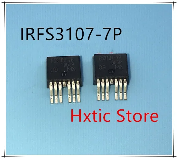 10 pçs/lote IRFS3107-7PPBF IRFS3107-7P FS3107-7P AUFS3107-7P TO-263-7