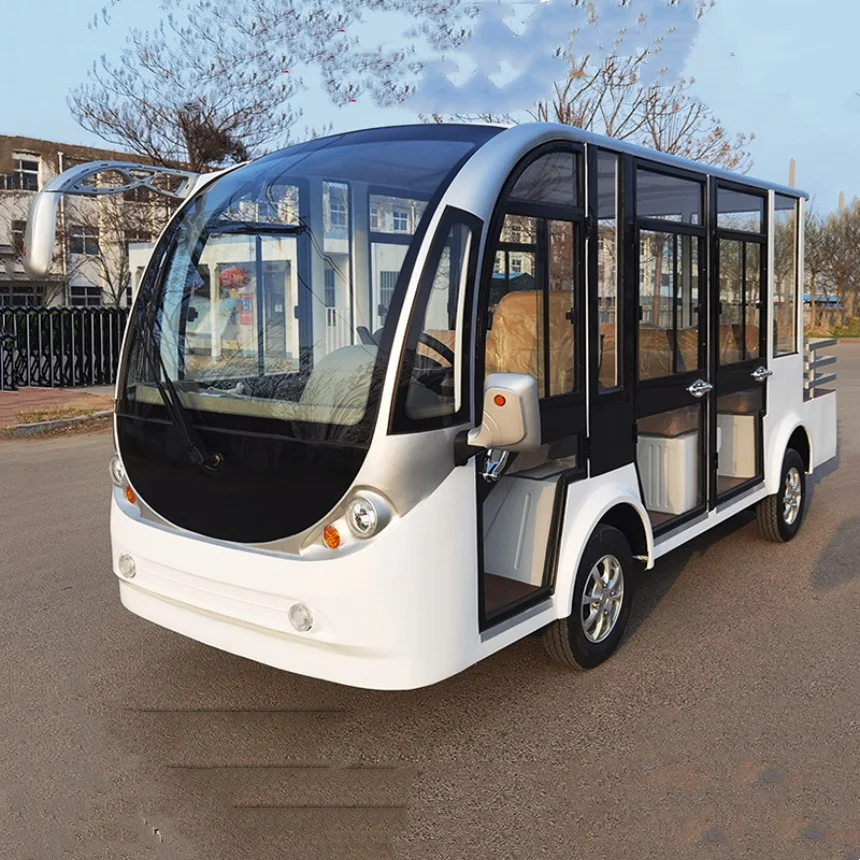 Electric cart 11/9 Seater City Vehicle Electric Bus Shuttle Bus European Farm Battery Powered Tour Bus Brand New