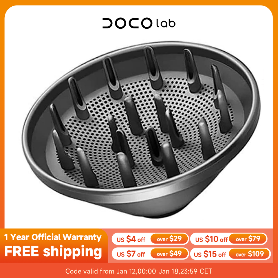  For DOCOLAB Supersonic high Speed Hair Dryer H800 H900 Diffuser Attachement Replacement Hair Comb Styling Tools Barber Supplies 