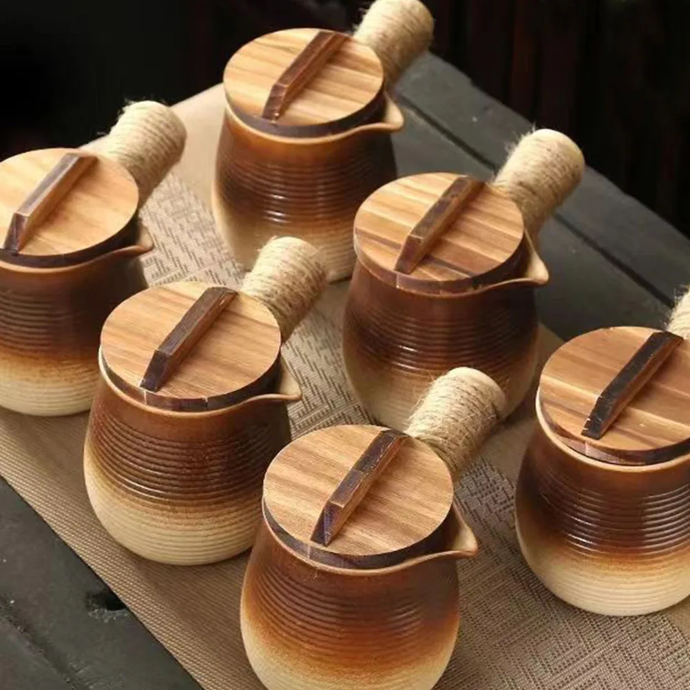 

Wooden-covered Teapot Lid Home for Household Replacement Kettle Replaceable Travel