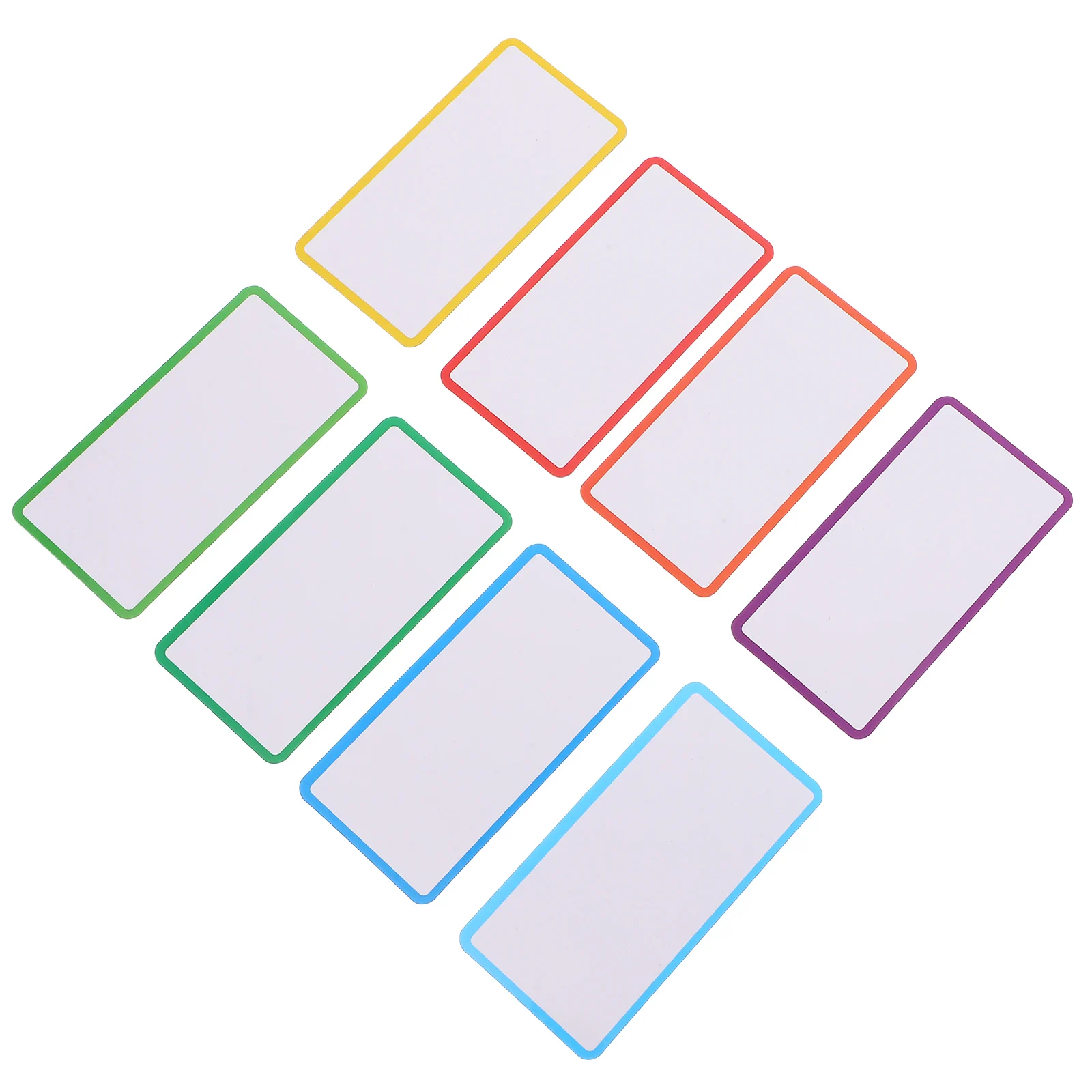 48 Pcs Dry Erase Label Magnetic Stickers Chalk Labels for Containers Whiteboard