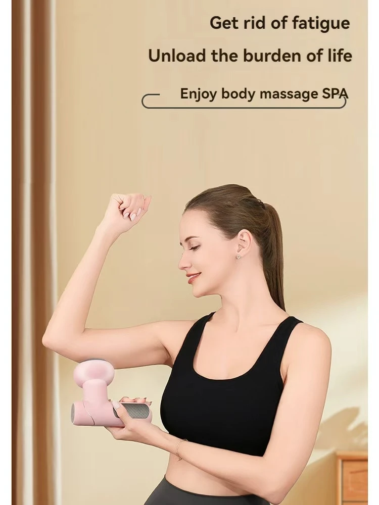 

Портативный массажный пистолет, машина для сжигания и толкания жира, устройство для похудения и устранения жира, подходит для нескольких деталей b