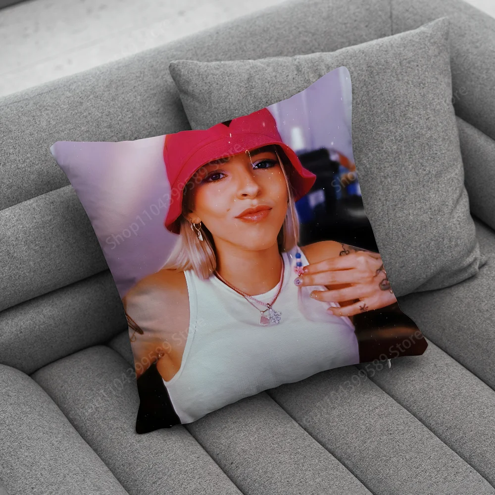 Y-Young Rapper M-Miko Pillow Case Soft Cushion Cases for Farmhouse Sofa Decor Home Decorations and Protector