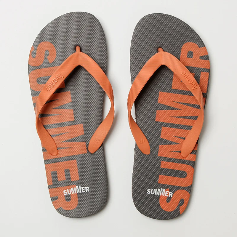2026 New Arrival Slippers Men Summer Flip Flops Beach Sandals Anti-Slip Casual Flat Shoes Slippers Indoor House Shoes For Men image 2