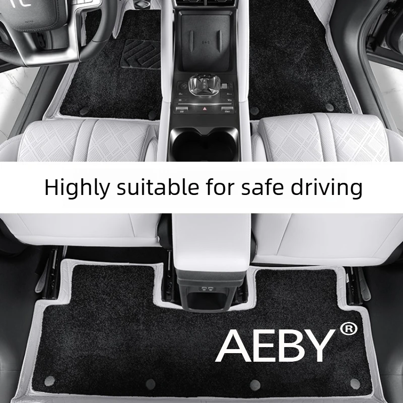 

AEBY For BYD Atto 2 Smart Driving Edition 2024 Custom Fit Full Coverage Floor Mats,Full Set Car Floor Mats,Interior Protection