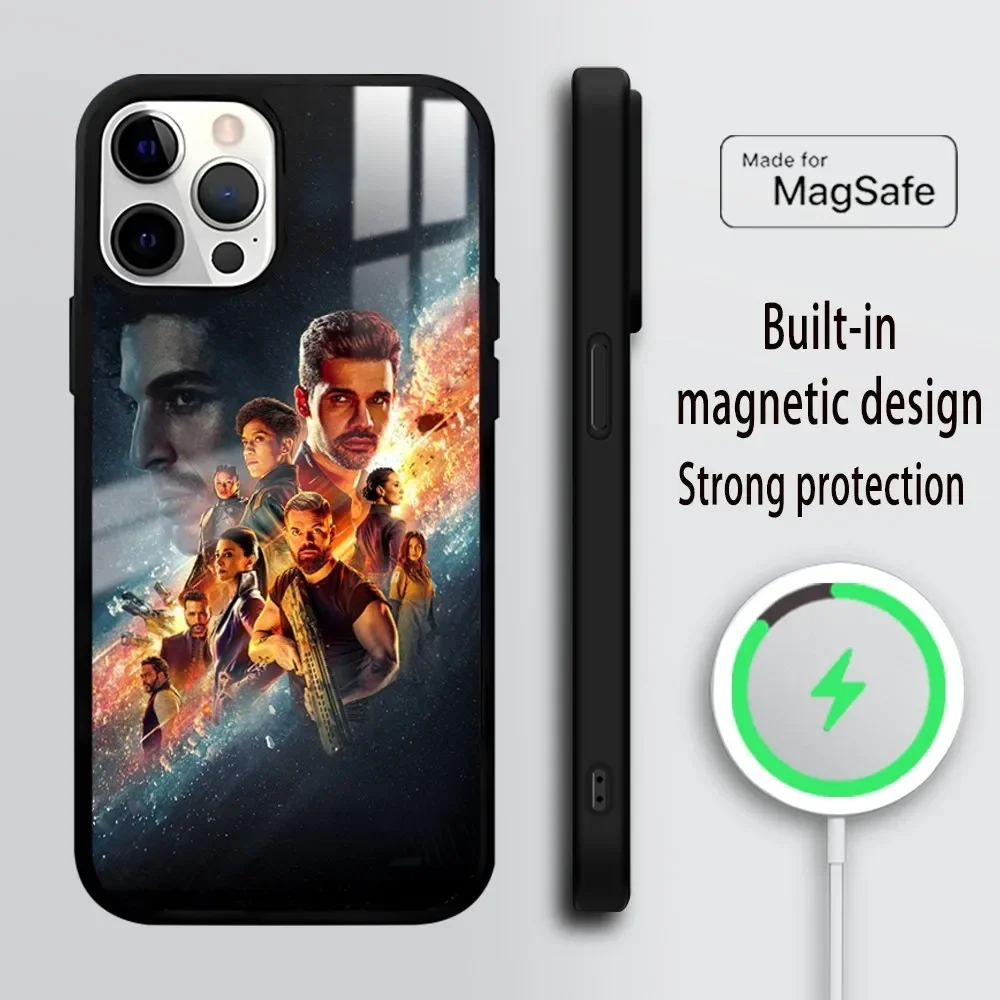 S-Star Movie T-Trek Phone Case For iPhone 16 15 14 13 12 11 Pro Max Plus Mini Magsafe Mirror Wireless Magnetic Cover