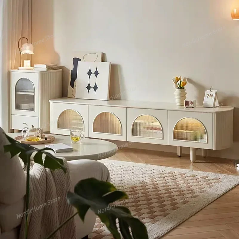 

Nordic Filing Tv Stands Coffee Retro Luxury Mid Century Tv Table Minimalist Designer Storage Universal Muebles Home Furniture