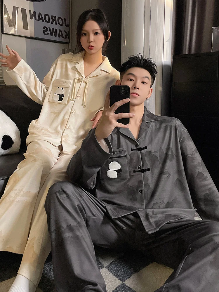 Рисунок 5 - DAIMELU пижамы, простые милые пижамы для пар с пандой