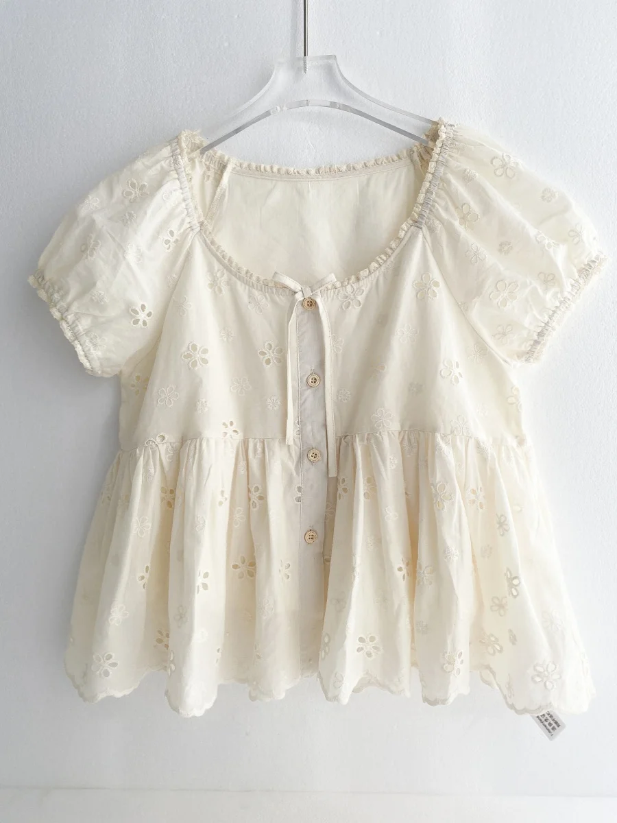 Coreano Sle Allentato ort Sve irt Estate da donna Nuovo ular ort Design Sense Top Comodo e traspirante Casual