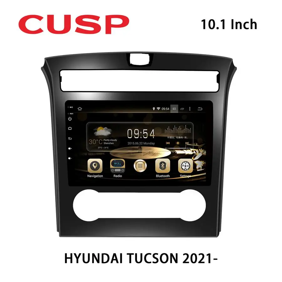 

Car Head Unit Car Radio 10.1 Inch Android Touch Screen for HYUNDAI TUCSON 2021- Multimedia GPS Navigation Auto Stereo WIFI DSP