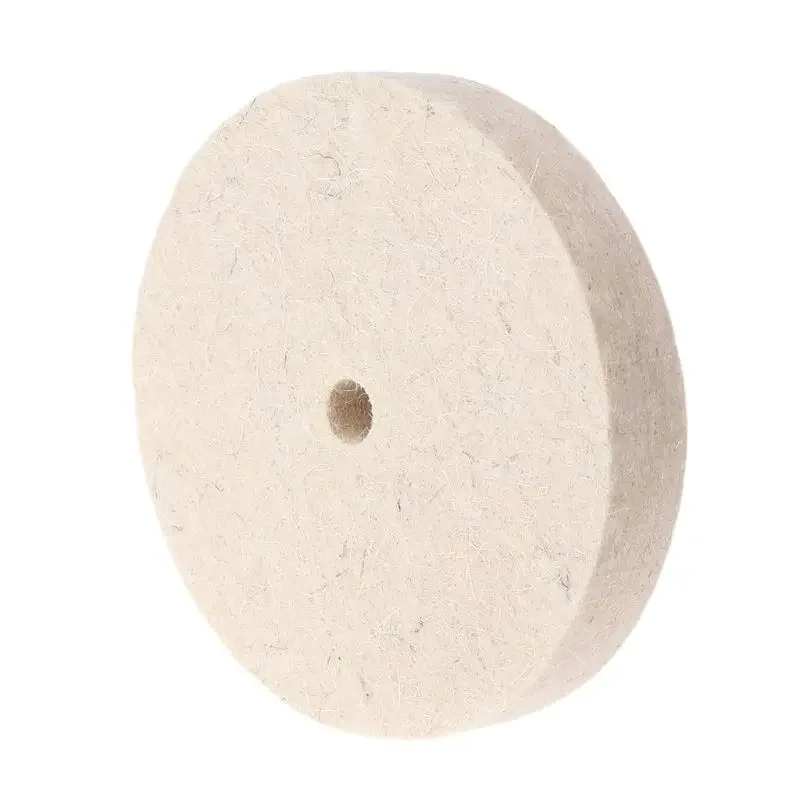 Drill Grinding Wheel Buffing Wheel Felt Wool Polishing Pad Abrasive Disc For Bench Grinder Rotary Tool Wear-resisting