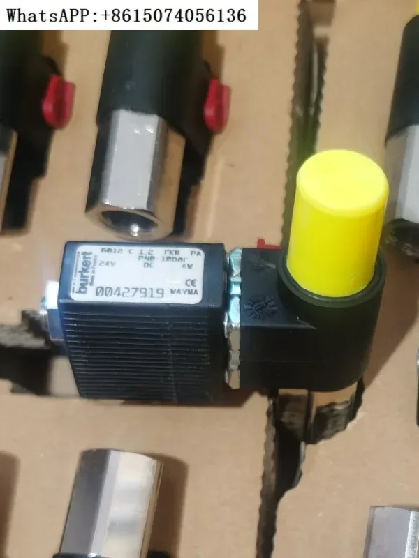 Original Baode b-urkert solenoid valve 6012 C 1.2 00427919 pneumatic solenoid valve with invoice.（1PC）