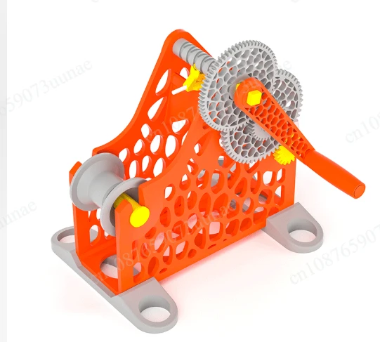 3D Filament Winder Hand-Cranked Spool Wrapping Tool Manual Filament Rewinder for 3D Printing Consumables Spooling Device