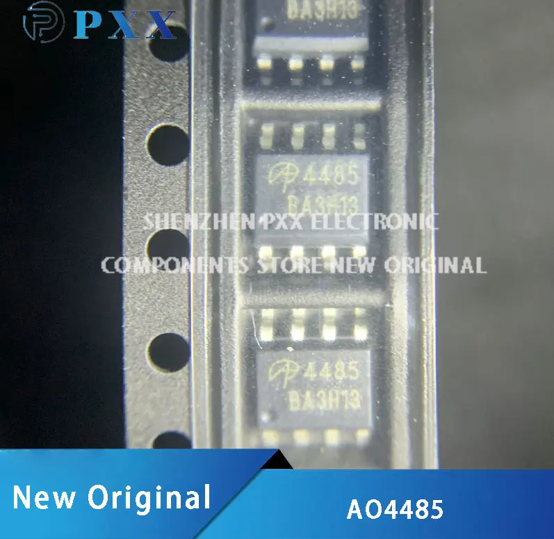 10Pcs New Original AO4485 MOSFET,P-CH,40V,10A SOP-8