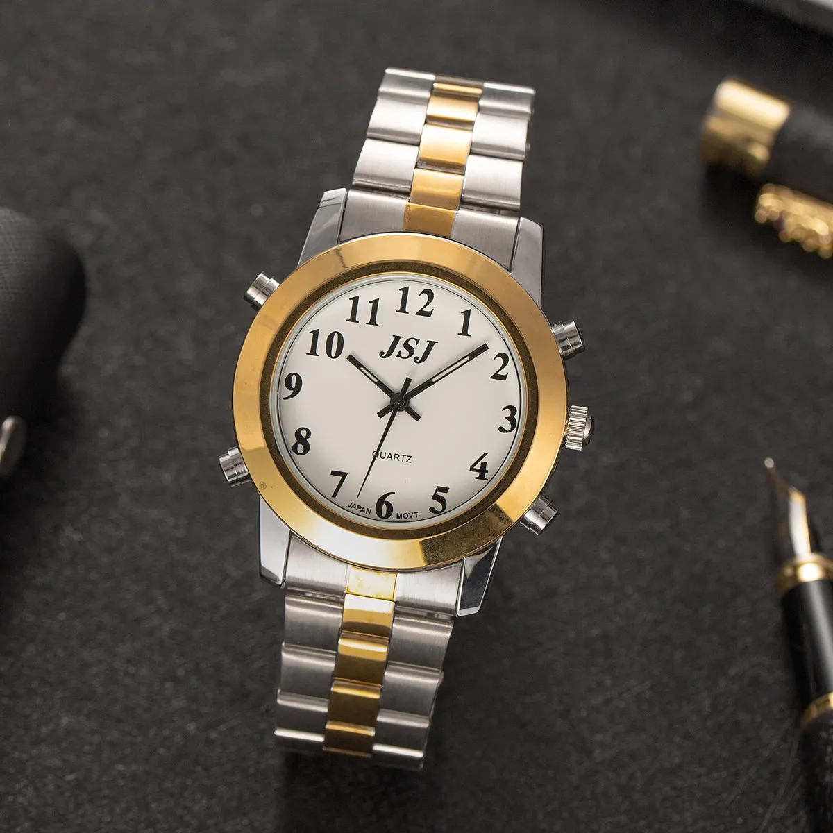 Russian Talking Wrist Watch with Alarm for Blind People or Low Vision 230RU
