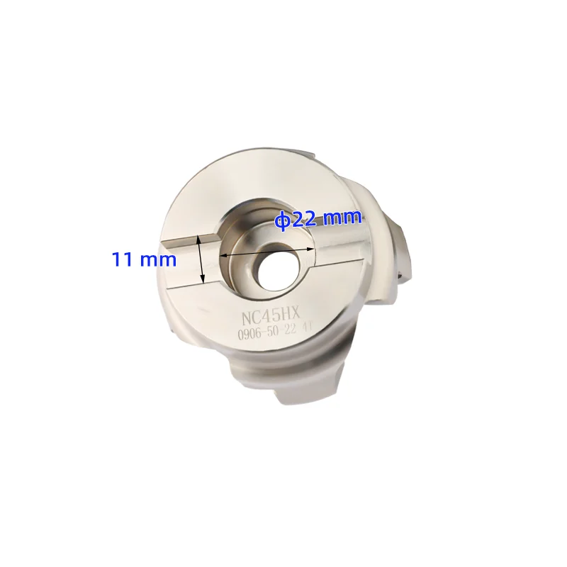 Imagem -03 - Face Milling Cutter Cabeça para Insert Fast Feed Fresa Disco Dupla Face 12 Flautas Cnc Hngx0906 Nc45hx0906 45 Graus 50 mm