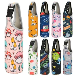 Portable Sport Water Bottle Cover Case Insulated Bag Thermos Cup Pouch Portable Vacuum Glass Cup Set Sport Camping Accessories