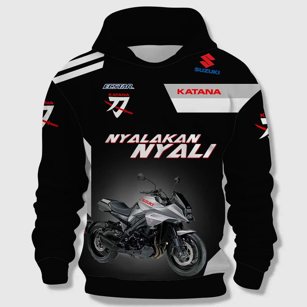 MOTO GP Outdoor Motorcycle Extreme Sports Quick Drying Cycling Wear Pullover Hot Selling Men's Hooded 2024 New Oversized Tops