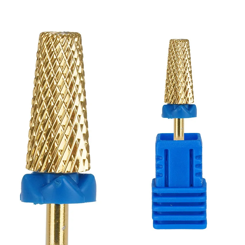 5 in 1 카바이드 텅스텐 강철 네일 드릴 비트 매니큐어 젤 제거 UV 젤 네일 드릴 비트 밀링 커터 액세서리