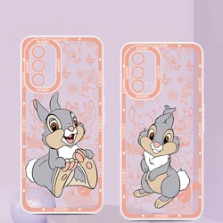 Thumper Disney Cute Bambi Angel Eyes For Oppo A98 A78 A94 A76 A74 A73 A54 A53 2020 Reno 8 7 6 5 5G Transparent Phone Case