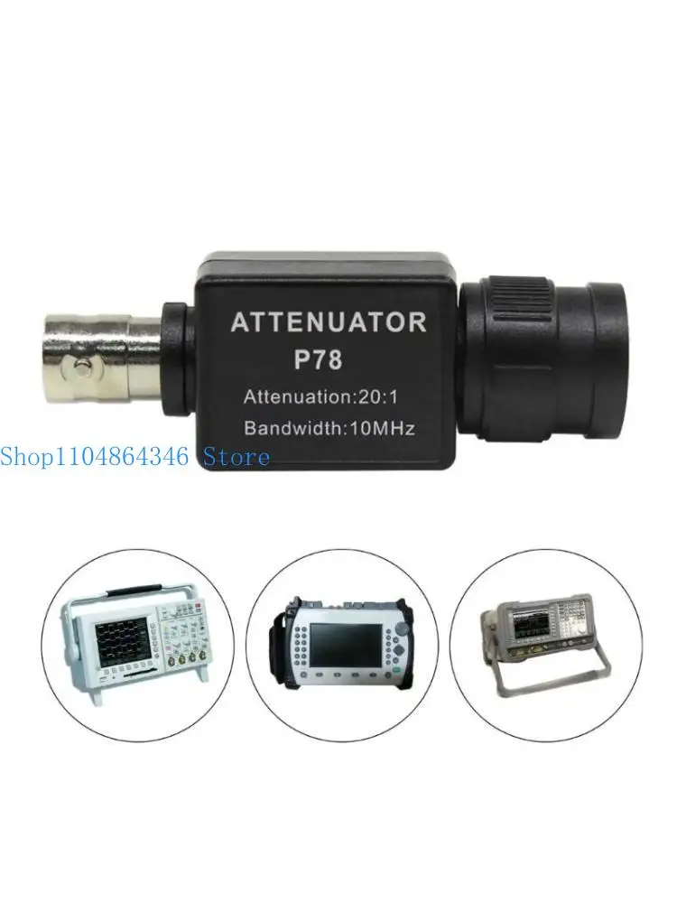 5asd P78 Professional Attenuator for Oscilloscope 10Mhz Passive Attenuators