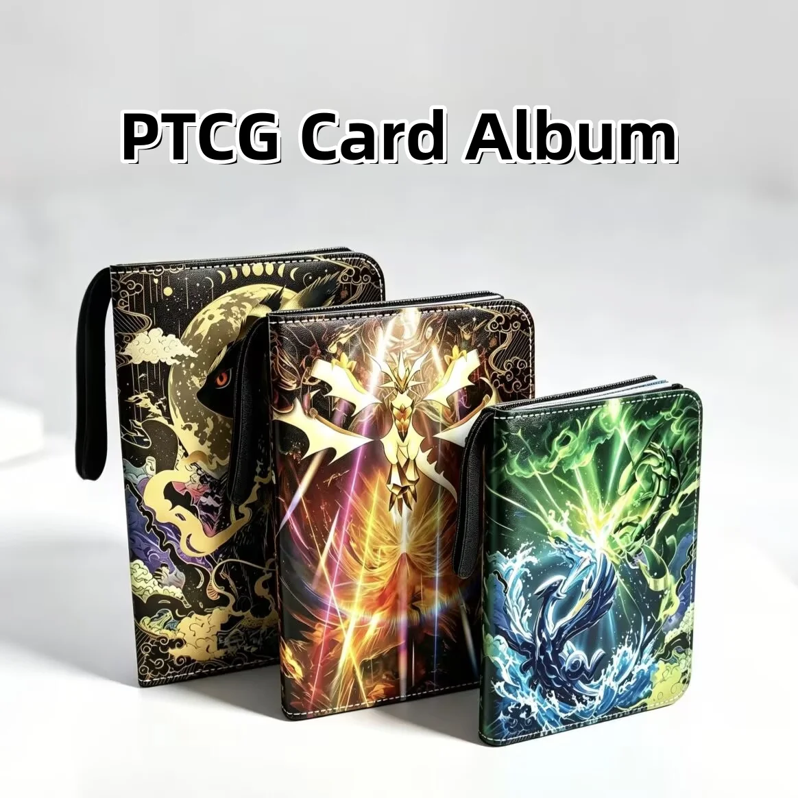 album-di-carte-ptcg-pokemon-per-gameboy-9-scomparti-lucario-groudon-flareon-rayquaza-umbreon-dialga-greninja-arceus-kyogre-palkia
