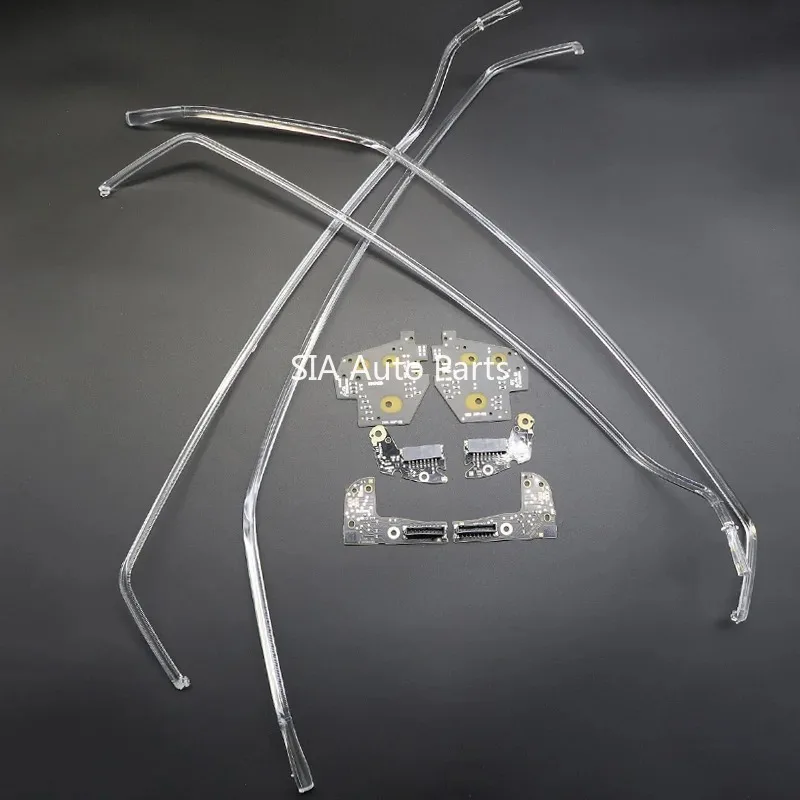 

НОВИНКА Для AUDI A6 C7 PA 2016-2018 Светодиодная дневная ходовая автомобильная фара DRL ЧИП белая световая трубка Чип Балластный модуль Запчасти Angel Eyes